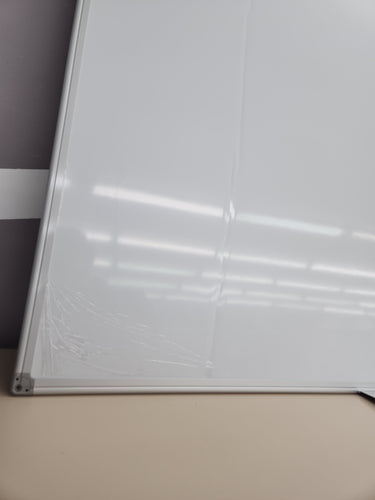 Pizarra 1500X10001 MM)Magnética Lacada Con Marco De Aluminio Resistente Fácil De Borrar En Seco, Blanco, (OFITURIA